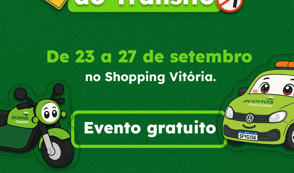 Semana Nacional do Trânsito no Shopping Vitória