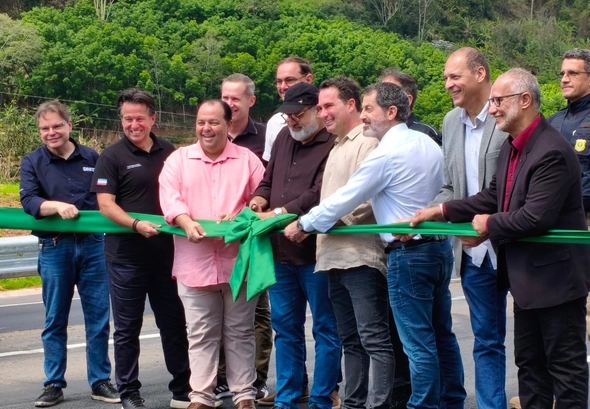Ecovias Capixaba inaugura 11,2 quilômetros de duplicação da BR-101 Sul com presença do ministro dos Transportes
