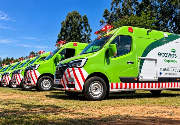 Ecovias Capixaba renova frota de ambulâncias e amplia recursos para agilizar salvamentos na BR-101