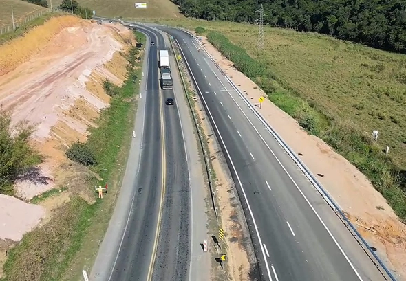 Ecovias Capixaba libera 5,5 quilômetros de pista duplicada da BR-101, em Anchieta, neste sábado (1)